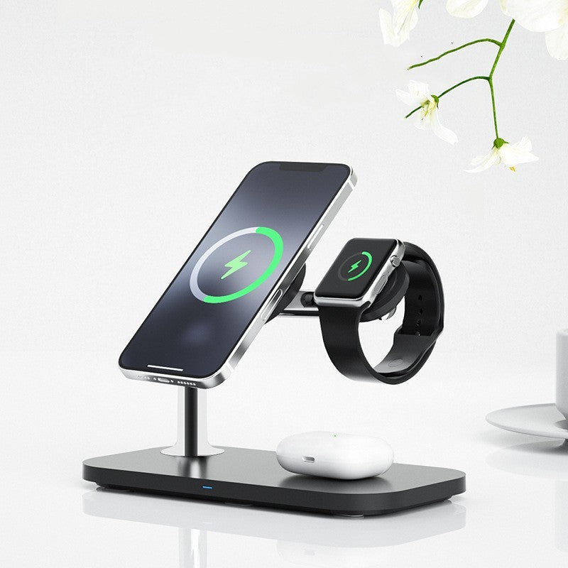 3-in-1 Wireless Magnetic Charging Hub